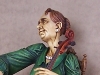 Cellist, Wood Carving, Caricature