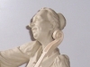 Cellist, Caricature Carving, Clay Model 3