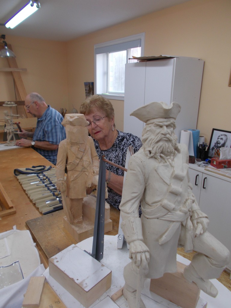 Wood carving and sculpting with Fred Zavadil