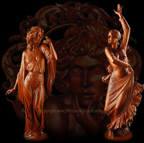 Custom wood sculptures  Custom Wood Carving and Religious Sculptures