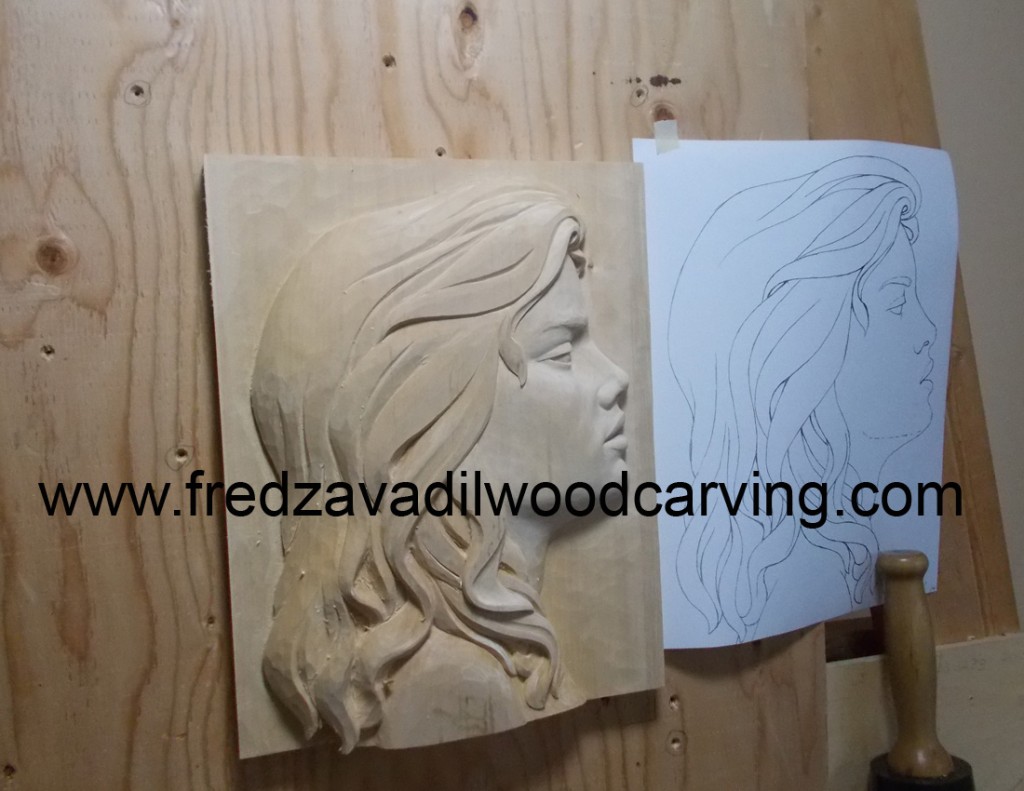 Woodcarving by Fred Zavadil
